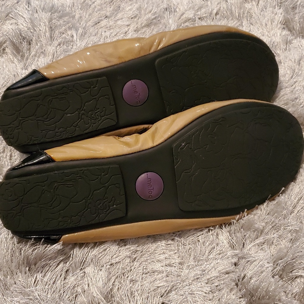 ME TOO HOOP Patent Ballet Flats with bows - Picture 6 of 7